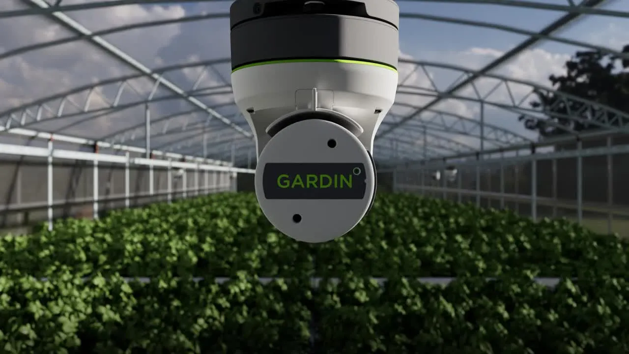 Gardin raises $4.5M to advance precision agriculture with breakthrough photosynthesis sensor & AI platform to monitor greenhouse crop health at scale, in real time
